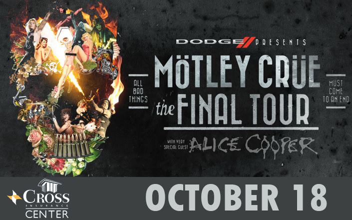 Road Trip: Motley Crue to rock Bangor on Oct 18th; on sale Friday