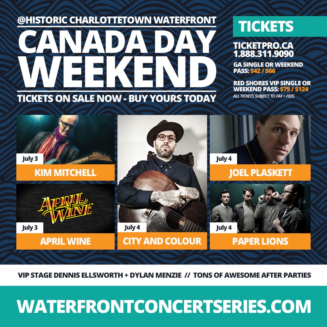 April Wine, Kim Mitchell added to Waterfront Concert Series; on sale now!