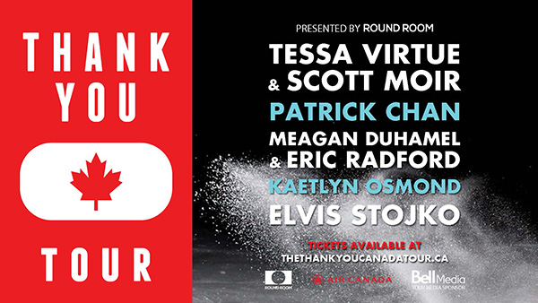 Entertainment: Thank You Canada Tour figure skating coming to Atlantic Canada this fall; on sale now