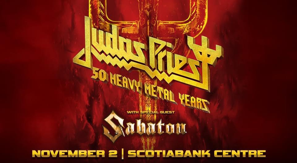 Judas Priest return to Halifax November 2. On sale Now!